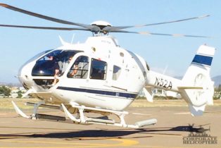 1999 Eurocopter EC135T1 helicopter takes off