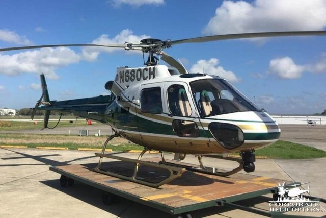 2002 Eurocopter AS350 B2 on a platform