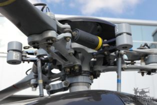 Main rotor and blades on a 2006 Eurocopter EC120 helicopter