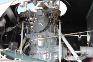 Main rotor on a 2006 Eurocopter EC120 helicopter