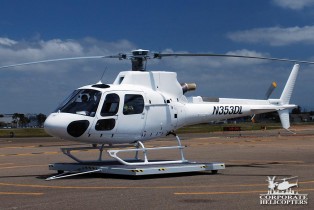 Beautiful white AStar AS350 B3
