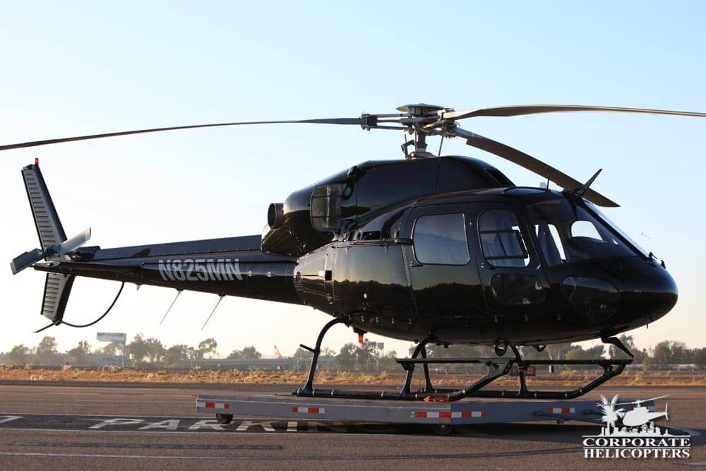 2001 Eurocopter AS355N helicopter on an airfield
