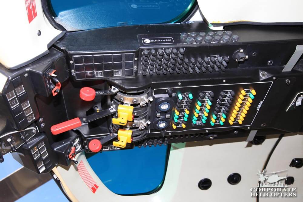 2001 Eurocopter N825MN helicopter controls