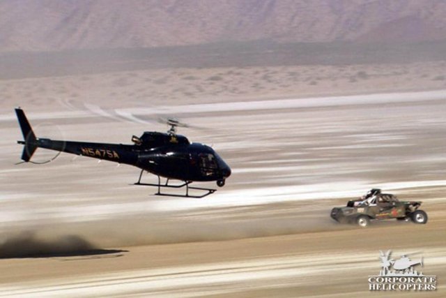 Aerial Race Support Helicopter
