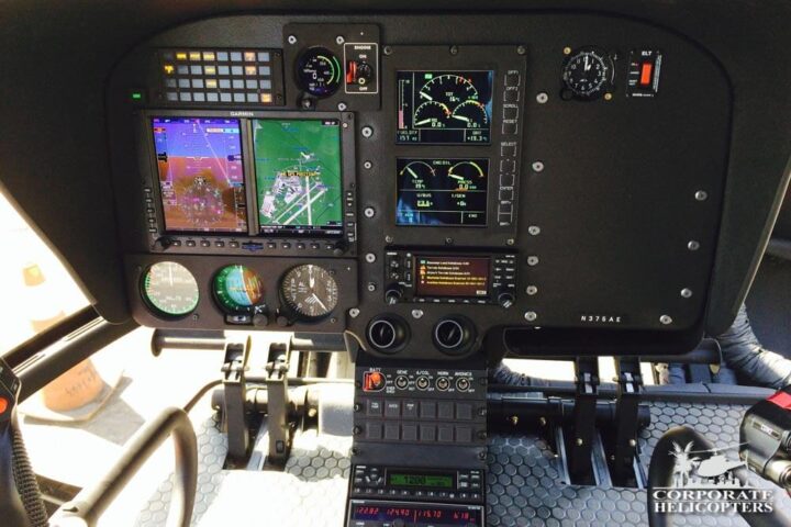 EC130 T2 helicopter instrument panel