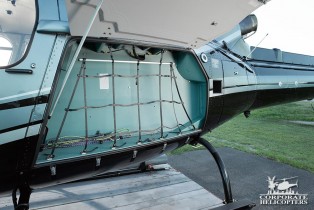 Cargo compartment of a 2011 Eurocopter AS350 B2 helicopter