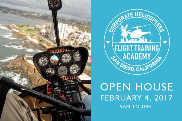 Corporate Helicopters Flight Training Academy Open House: February 4th, 2017