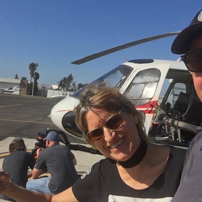 Ivor Shier with the director of the film Miss Bala