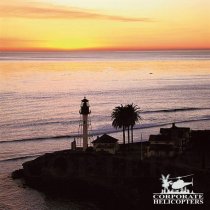 Aerial view of New Point Loma Lighthouse in San Diego.