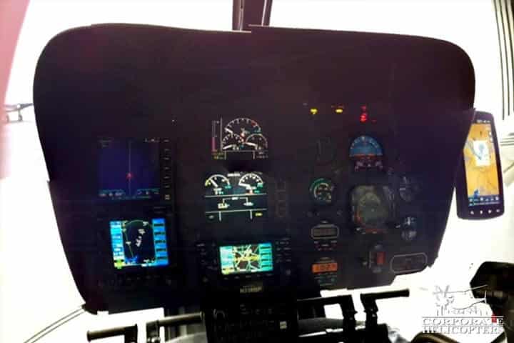 Panel of a 1999 Eurocopter EC120 B helicopter