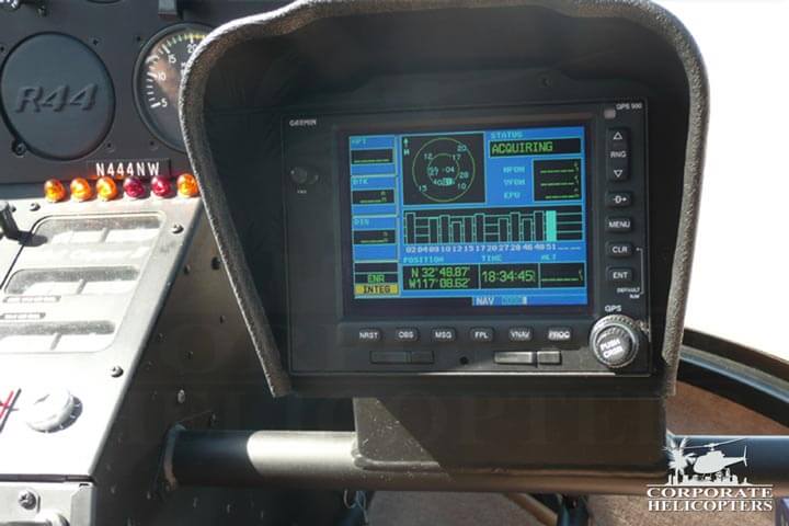Avionics on a 2009 Robinson R44 Clipper II helicopter