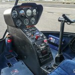 Flight controls for a 2007 Robinson R44 Raven II helicopter