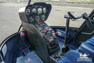 Flight controls for a 2007 Robinson R44 Raven II helicopter