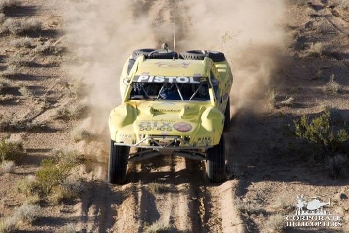 An off road racing vehicle in Mexico