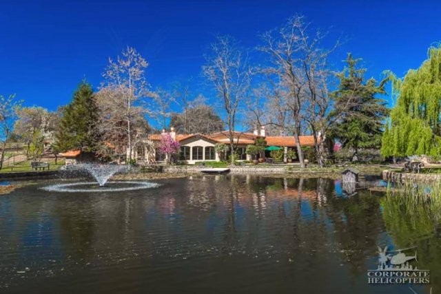 A lake at Double S Ranch in Santa Ysabel