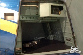 cargo hold on a 2001 Eurocopter EC120 helicopter