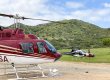 3 of Corporate Helicopters fleet helicopters landed at Horsepower Ranch in Ensenada