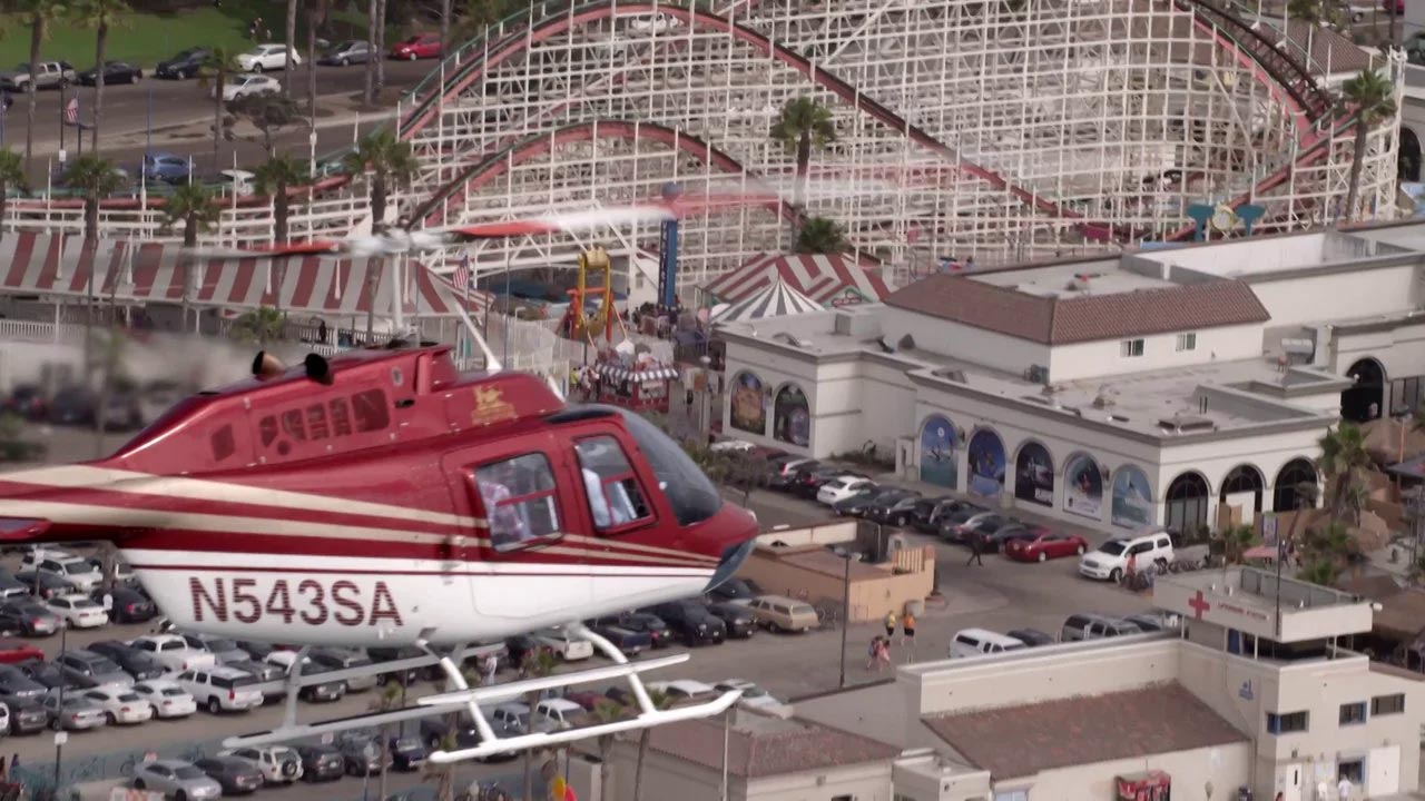 Highlight helicopter tours reel. Music only.