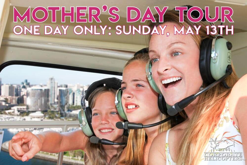 Mother's Day Tour. One Day Only: Sunday, May 13th