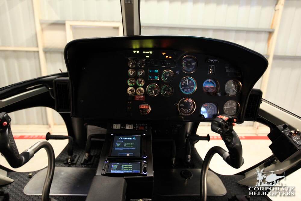 Flight Controls on a 2001 Eurocopter AS355N helicopter
