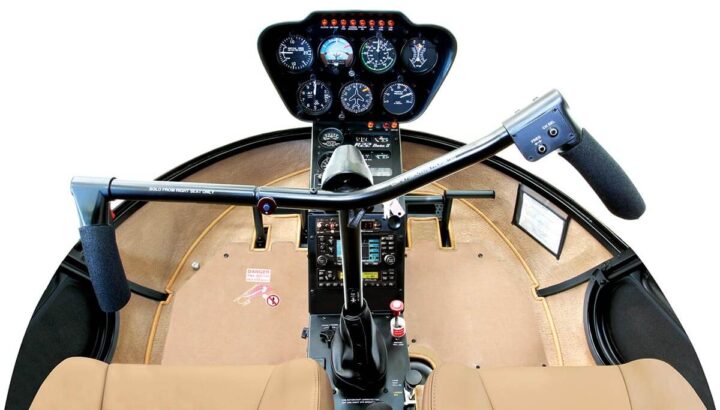 Robin R2120 Cockpit Robinson R22 helicopters for sale: R22 Beta I and R22 Beta II