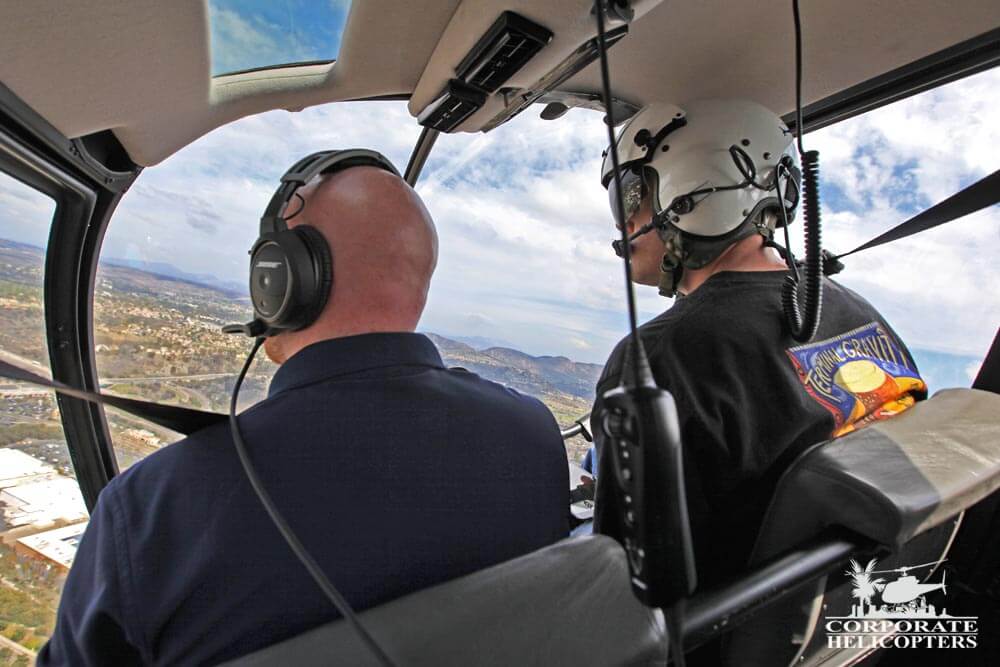 Helicopter flight training school / lessons in Southern California