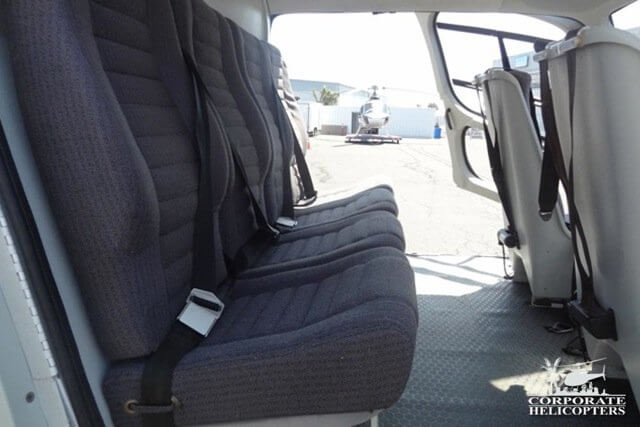 Seats of 1993 Eurocopter AS350 B2 helicopter
