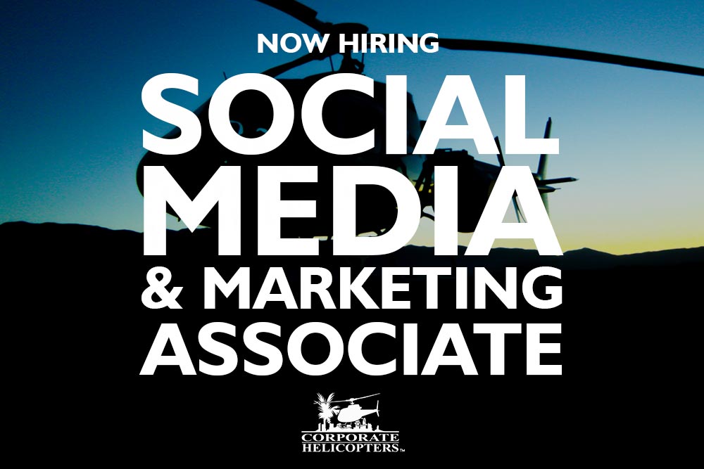 Now Hiring: Social Media & Marketing Associate