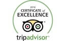 Trip Advisor Certification of Excellence