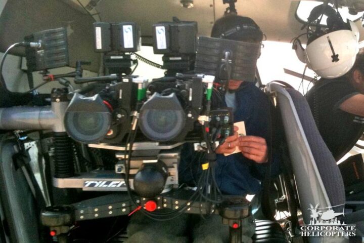 Tyler helicopter camera mounts with cameras